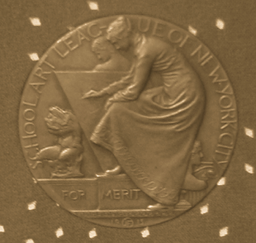 School Art League of NYC Medal for Merit.