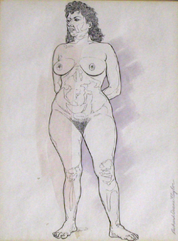 Nude Looking to the Right