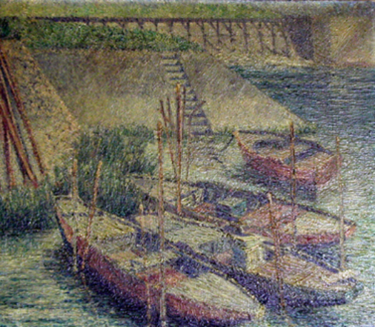 Boats in the Seine