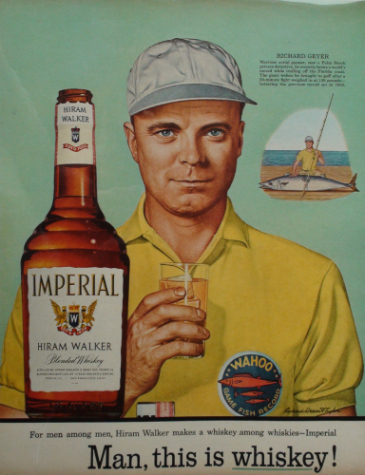 Richard Geyer - Hiram Walker Ad
