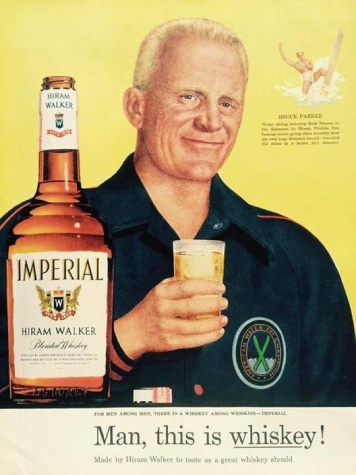 Bruce Parker - Hiram Walker Ad