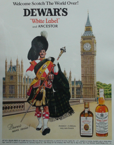 Great Clock of Westminster - Dewer's Ad