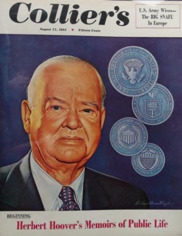 Herbert Hoover - Collier's Cover