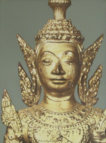 Golden Budha Closeup