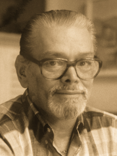 Richard relaxing at home.