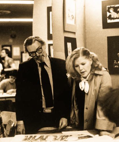 Richard with his wife Helena.